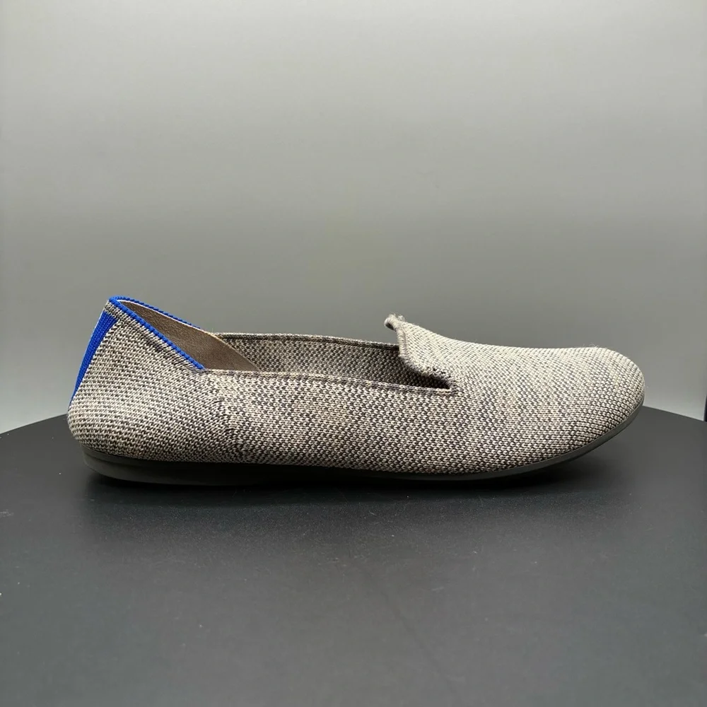 Rothy’s The Loafer Slip On Flats Youth Girls K3 Taupe Heather